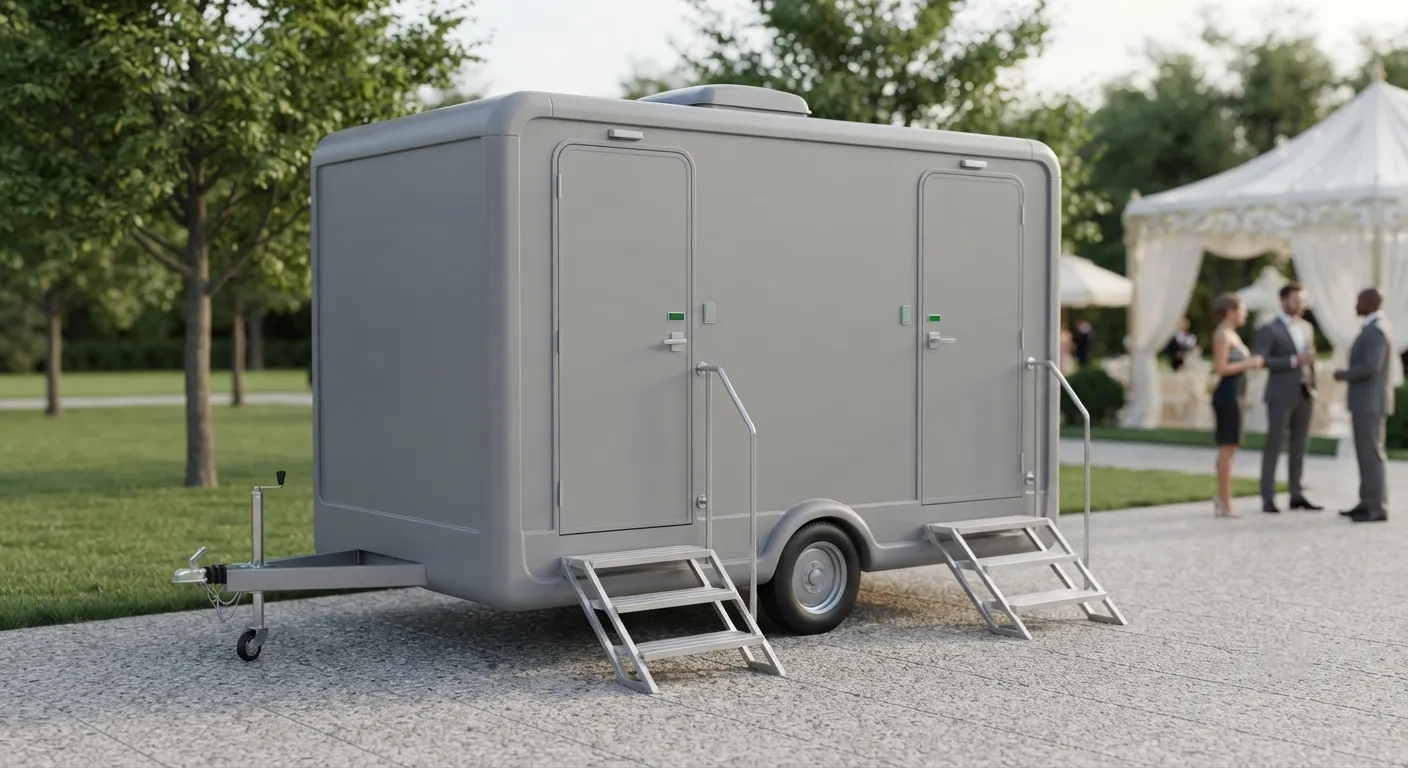 2 Stall Restroom Trailer in Perris, CA