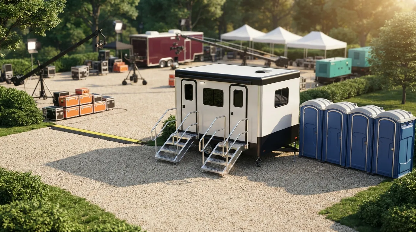 Film Set Restroom Rental in Perris, CA